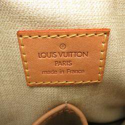 Louis Vuitton Brown Canvas Monogram Trouville  Handbag