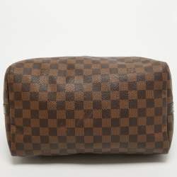 Pre Owned Louis Vuitton Damier Ebene Canvas Speedy 30 Bandoulière 