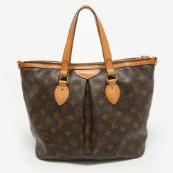Pre Owned Louis Vuitton Monogram Canvas Palermo PM Bag