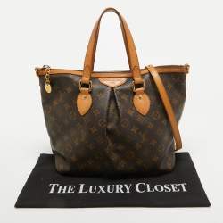 Pre Owned Louis Vuitton Monogram Canvas Palermo PM Bag