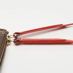 Louis Vuitton Coquelicot Monogram Canvas Adele Wallet