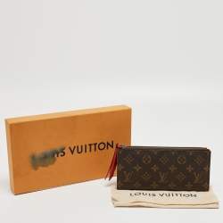 Louis Vuitton Coquelicot Monogram Canvas Adele Wallet