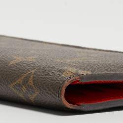Louis Vuitton Coquelicot Monogram Canvas Adele Wallet