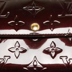 Louis Vuitton Amarante Monogram Vernis Sarah Wallet