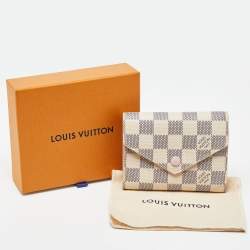 Louis Vuitton Damier Azur Canvas Victorine Wallet