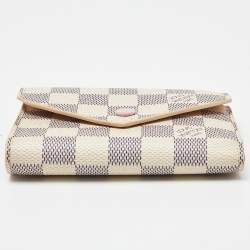 Louis Vuitton Damier Azur Canvas Victorine Wallet
