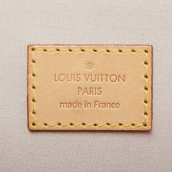Pre Owned Louis Vuitton Rose Florentine Monogram Vernis Alma PM Bag