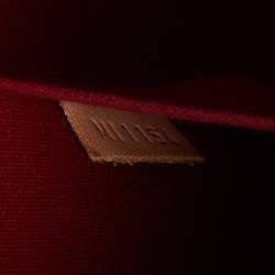 Pre Owned Louis Vuitton Cerise Monogram Vernis Alma BB Bag