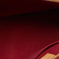 Pre Owned Louis Vuitton Cerise Monogram Vernis Alma BB Bag