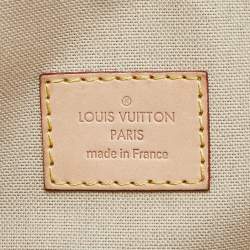 Pre Owned Louis Vuitton Damier Azur Canvas Figheri GM Bag