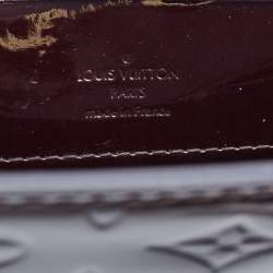 Pre Owned Louis Vuitton Amarante Monogram Vernis Virginia MM Bag              