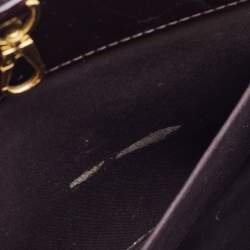 Pre Owned Louis Vuitton Amarante Monogram Vernis Virginia MM Bag              