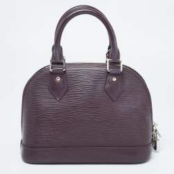 Pre Owned Louis Vuitton Quetsche Epi Leather Alma BB Bag