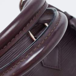 Pre Owned Louis Vuitton Quetsche Epi Leather Alma BB Bag