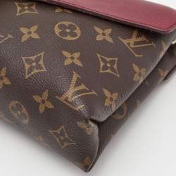 Pre Owned Louis Vuitton Monogram Canvas and Leather Pallas Chain Bag
