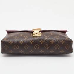 Pre Owned Louis Vuitton Monogram Canvas and Leather Pallas Chain Bag