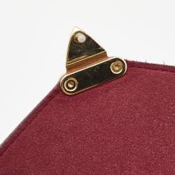 Pre Owned Louis Vuitton Monogram Canvas and Leather Pallas Chain Bag