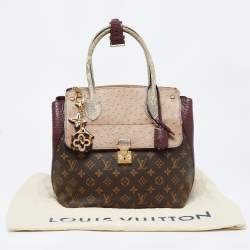 Louis Vuitton Exotique Monogram Lizard,Ostrich and Leather Limited Edition Majestueux MM Bag