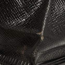 Louis Vuitton Black Epi Leather Porte-Monnaie Boite Coin Purse