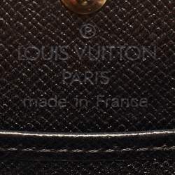 Louis Vuitton Black Epi Leather Porte-Monnaie Boite Coin Purse