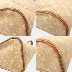 Louis Vuitton Brown/Beige Canvas Monogram Mini Lin Lucille PM Handbag