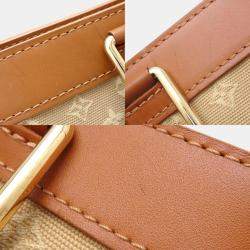 Louis Vuitton Brown/Beige Canvas Monogram Mini Lin Lucille PM Handbag