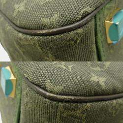 Louis Vuitton Green Canvas Monogram Mini Lin Josephine PM Handbag