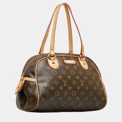 Louis Vuitton Brown Canvas Monogram Montorgueil PM  Handbag