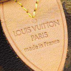 Pre Owned Louis Vuitton Brown Monogram Canvas Speedy 40 Handbag