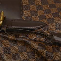 Louis Vuitton Brown Canvas Damier Ebene Verona PM Shoulder Bag