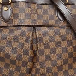 Pre Owned Louis Vuitton Damier Ebene Canvas Trevi GM Bag
