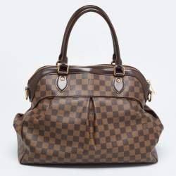 Pre Owned Louis Vuitton Damier Ebene Canvas Trevi GM Bag