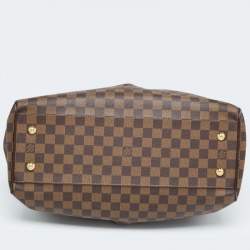 Pre Owned Louis Vuitton Damier Ebene Canvas Trevi GM Bag