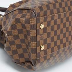 Pre Owned Louis Vuitton Damier Ebene Canvas Trevi GM Bag