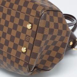 Pre Owned Louis Vuitton Damier Ebene Canvas Trevi GM Bag
