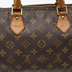 Pre Owned Louis Vuitton Monogram Canvas Speedy 30 Bag