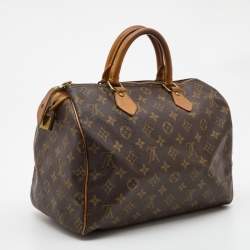 Louis Vuitton Monogram Canvas Speedy 30 Bag