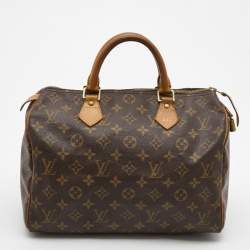 Pre Owned Louis Vuitton Monogram Canvas Speedy 30 Bag