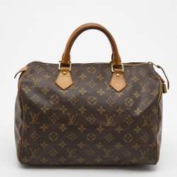 Louis Vuitton Monogram Canvas Speedy 30 Bag