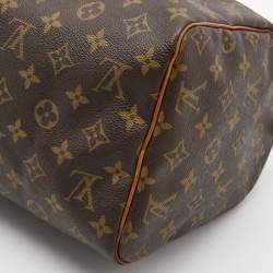 Louis Vuitton Monogram Canvas Speedy 30 Bag