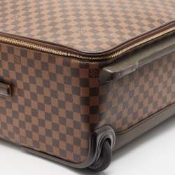 Pre Owned Louis Vuitton Damier Ebene Canvas Pegase 65 Luggage
