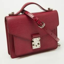 Louis Vuitton Fuchsia Epi Leather Monceau BB Bag