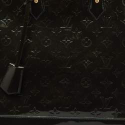 Pre Owned Louis Vuitton Bleu Infini Monogram Vernis Alma GM Bag