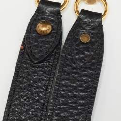 Pre Owned Louis Vuitton Black Monogram Denim Neo Cabby MM Bag