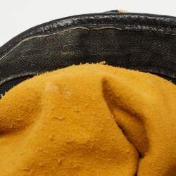 Pre Owned Louis Vuitton Black Monogram Denim Neo Cabby MM Bag