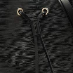 Pre Owned Louis Vuitton Black Epi Leather NeoNoe MM Bag