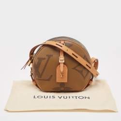 Pre Owned Louis Vuitton Monogram Giant Reverse Canvas Boite Chapeau Souple MM Bag