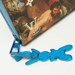 Louis Vuitton Multicolor Canvas Jeff Koons Rubens Zippy Wallet