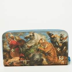 Louis Vuitton Multicolor Canvas Jeff Koons Rubens Zippy Wallet