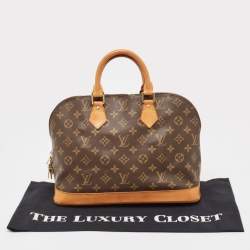 Pre Owned Louis Vuitton Monogram Canvas Alma PM Bag